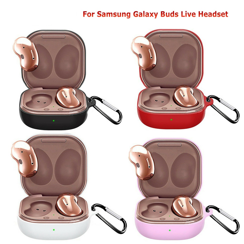 Vỏ Bằng Silicone Mềm Chống Sốc Bảo Vệ Tai Nghe Không Dây Samsung Galaxy