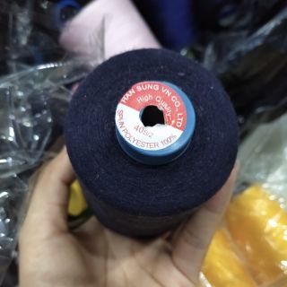 Chỉ may màu xanh đen 6000m