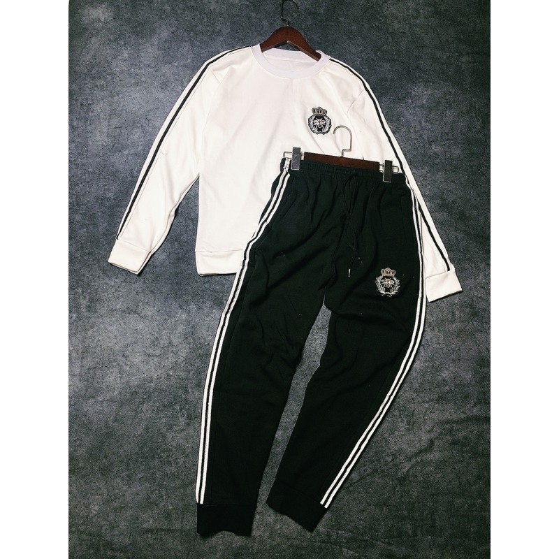 Đồ bộ nam, bộ nỉ nam, bộ thu đông nam, bộ nỉ thể thao nam dài tay LOGO VM | BigBuy360 - bigbuy360.vn