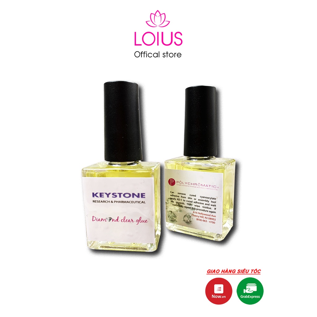 Nước sáng đá nail Keystone, hàng nhập khẩu Mỹ chính hãng