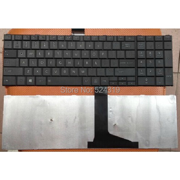 Bàn Phím Laptop Mới Cho Toshiba c70 c75 L50 L50-A S50-A S50t-A US Layout