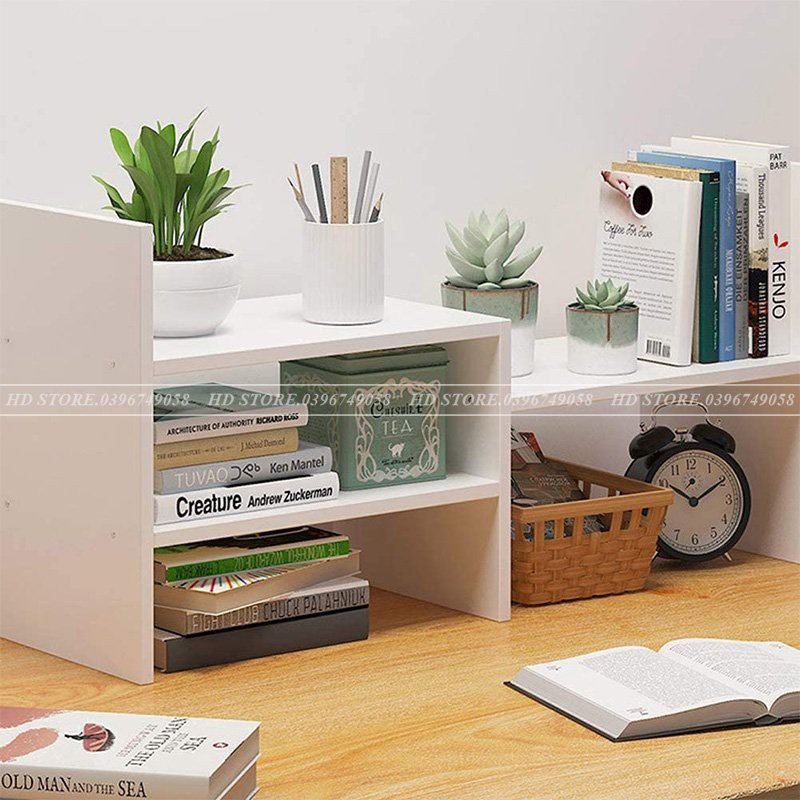 ✨KỆ SÁCH ĐỂ BÀN LÀM VIỆC - LẮP GHÉP - MẪU 03 NEW