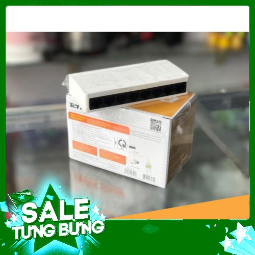 SeO GIA BAT NGO BỘ CHIA MẠNG SWITCH 8 PORT TENDA 100M S108 MẪU LỚN CHÍNH HÃNG MỚI NHẤT MỚI