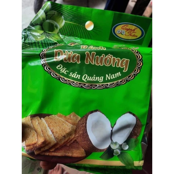 bánh dừa nướng Quảng Nam 180g, đặc sản bánh dừa nướng Quảng Nam