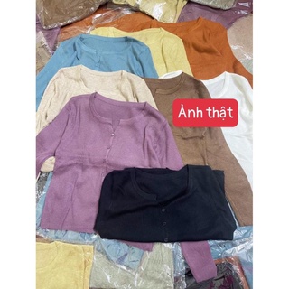 [Freeship - Ảnh thật] Áo CDG len lụa Quảng Châu 8 màu siêu xinh