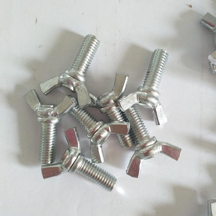 Bulong tai hồng inox sezi M6 /M8- nhiều kích cỡ- bulong tai chuồn inox- inox 304- ốc tai hồng inox-combo 10psc