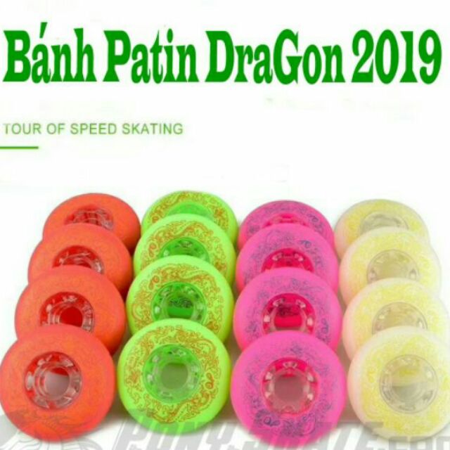 Bánh xe slide patin cao cấp Dragon