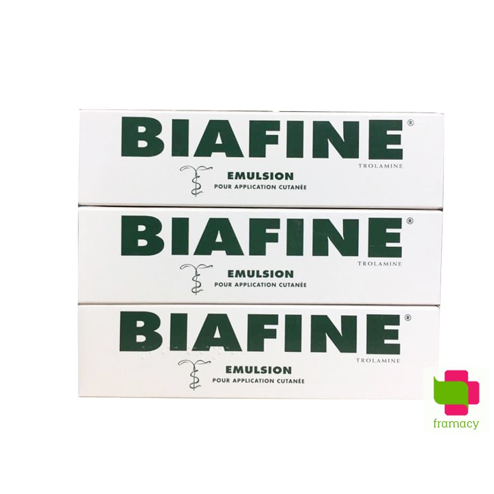 Kem thoa bỏng Biafine Elmusion, Pháp (93g) hỗ trợ phỏng độ 1,2 cho người lớn và trẻ em