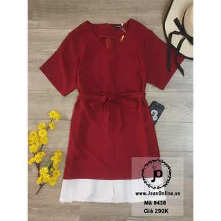 Đầm suông xẻ tà big size (MS 9438)