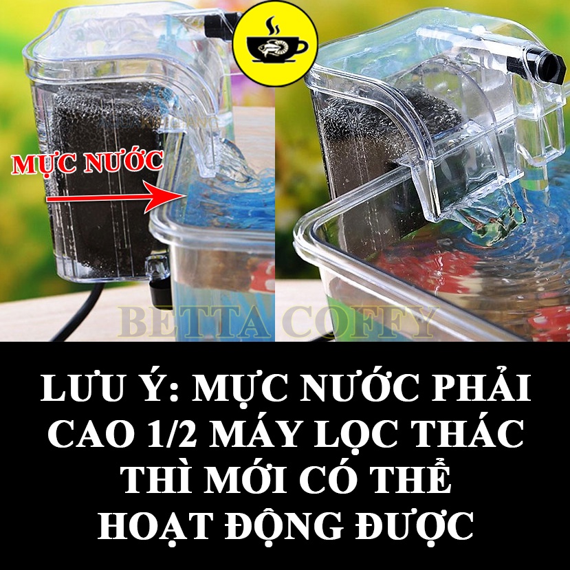 Máy lọc thác nước VS 303 606 GL 609 cho hồ cá mini 3.5W - 5W - 8W