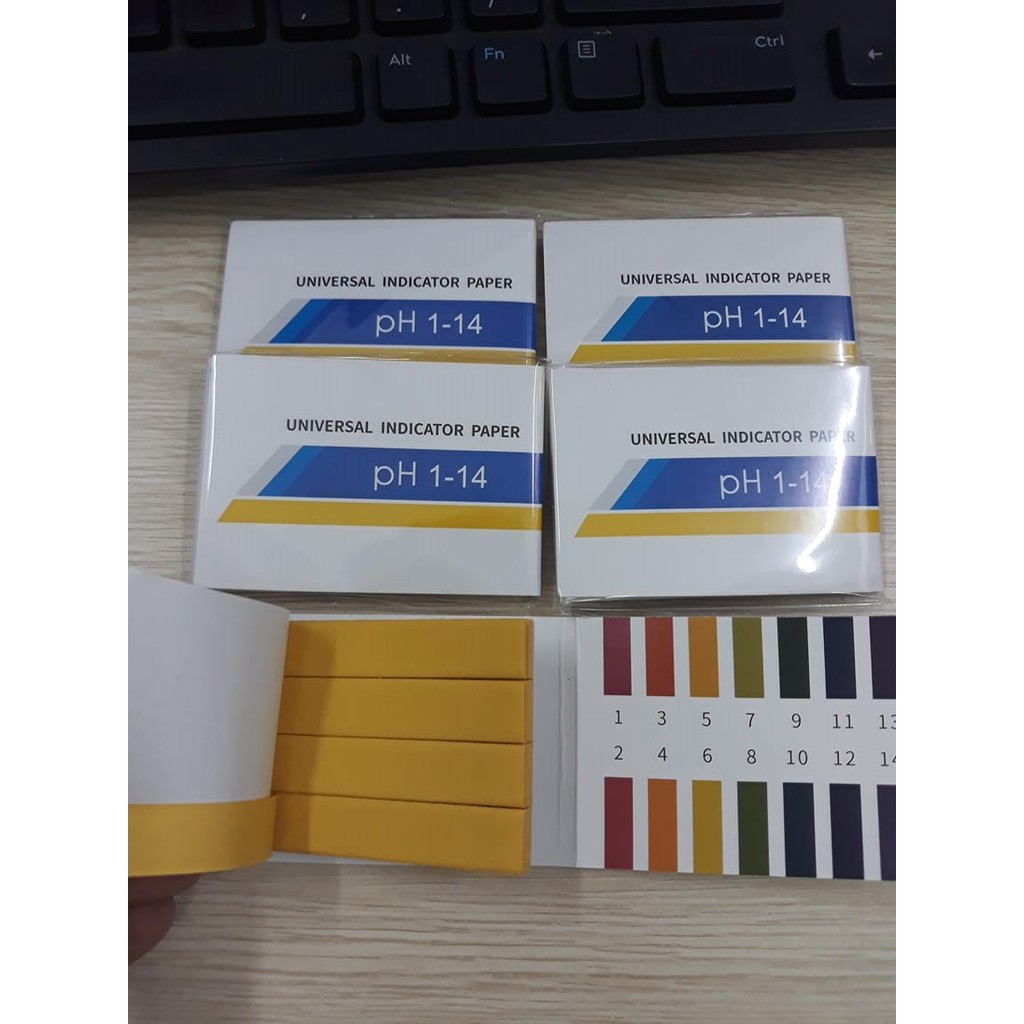 GIẤY QUỲ TÍM ĐO ĐỘ PH TỪ 1-14