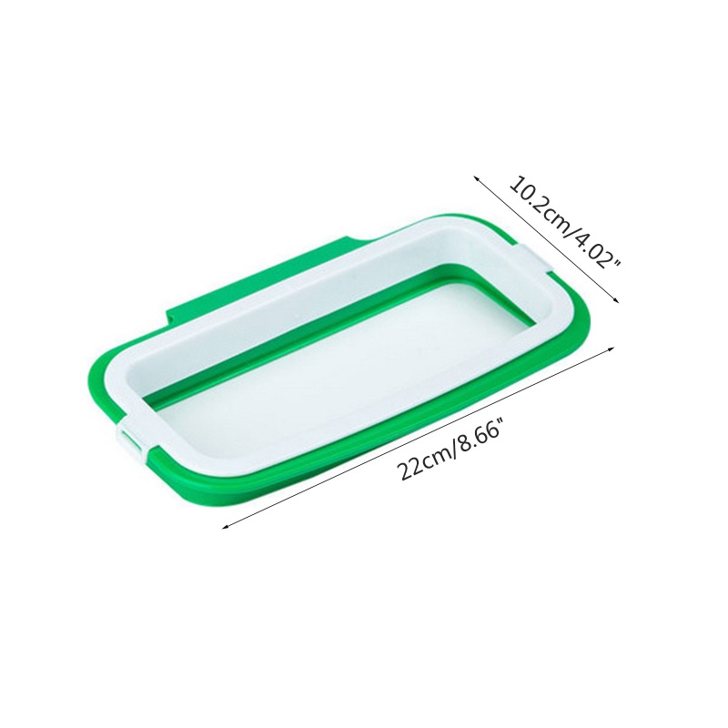 Giá Đỡ Túi Rác Bằng Nhựa Thiết Kế Nhỏ Gọn Tiết Kiệm Không Gian Tiện Dụng Cho Nhà Bếp