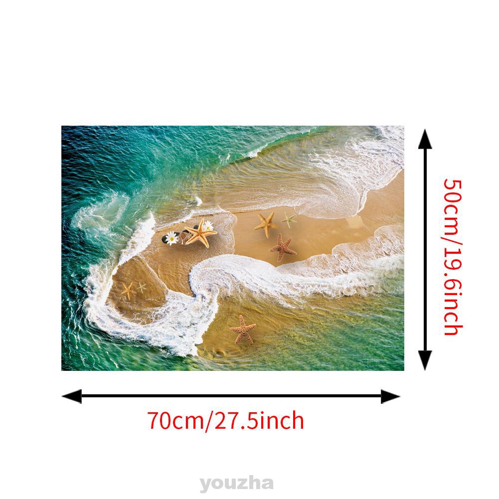 Giấy Dán Sàn 3d Chống Thấm Nước 50x70cm