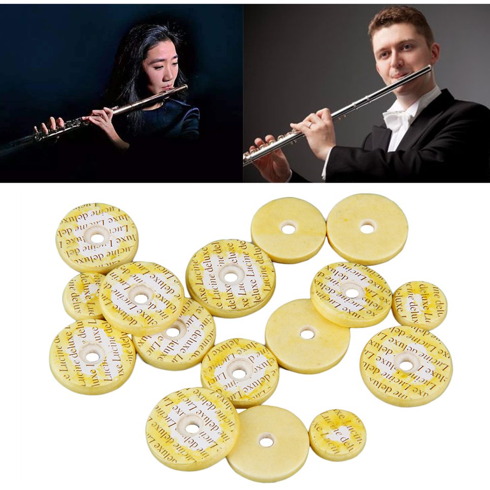 Professional Flute Pads 16 Open Hole Great Material Standard Size Pads