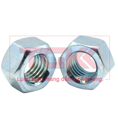 Đai ốc thép mạ điện phân