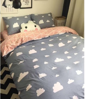 SET CHĂN GA GỐI COTTON LỤA 