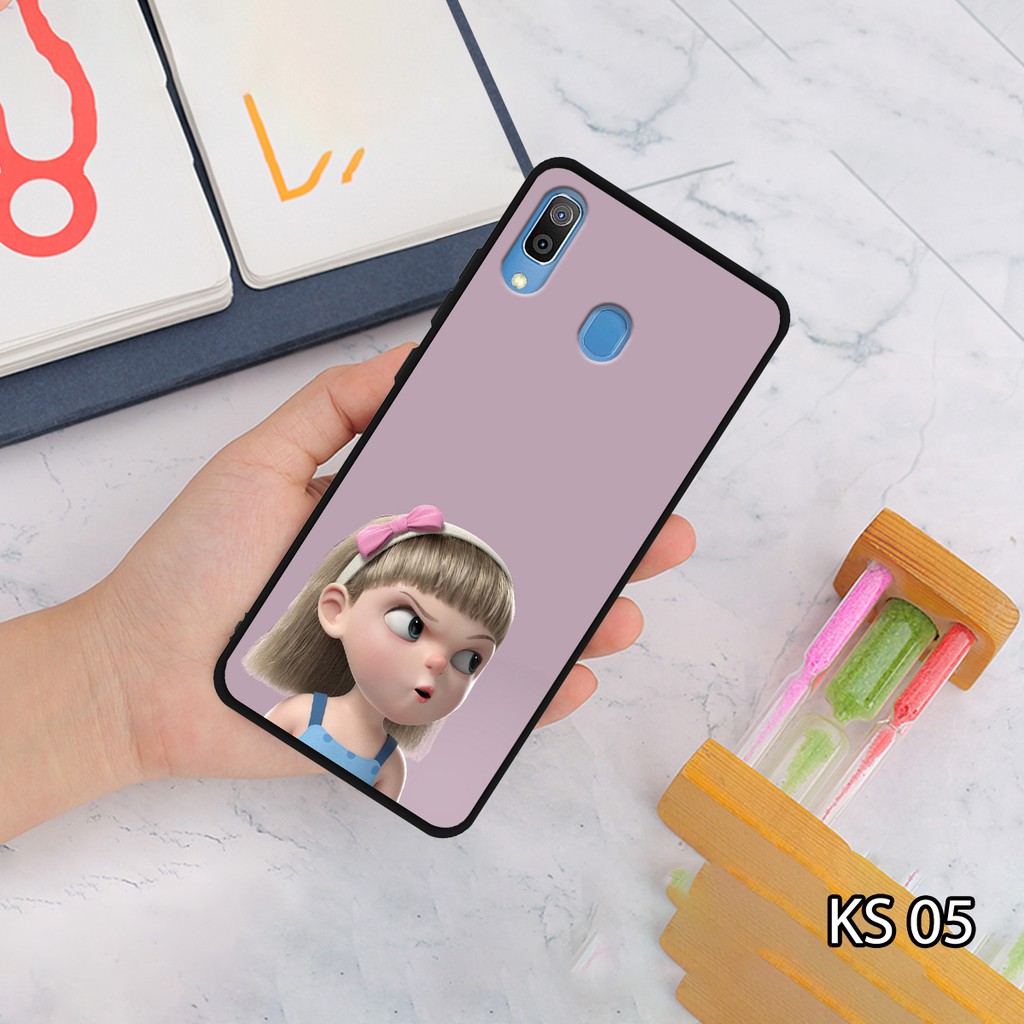 Ốp lưng SamSung A10/A20/A30/A40 in hình Baby Girl siêu đáng yêu, độc, lạ_KINGSTORE.HN_Ốp SS A10/A20/A30/A40