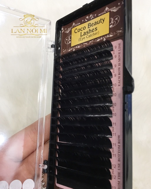 Mi sợi coco 0.07 đen mềm siêu mướt siêu bắt keo