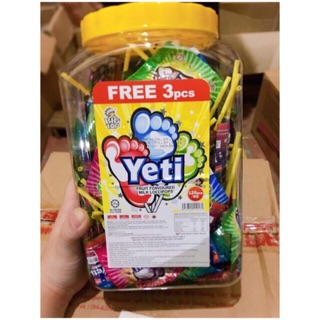 Kẹo mút sữa hình bàn chân