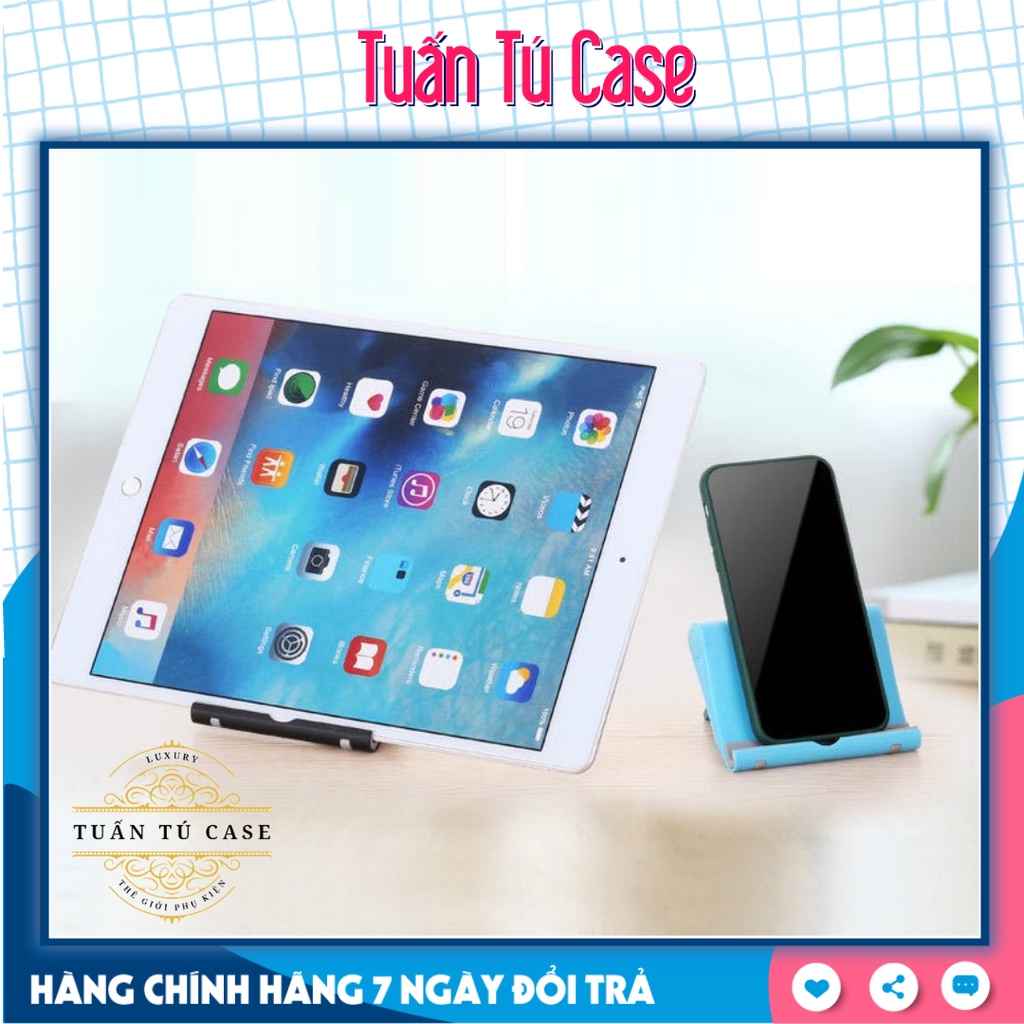 Giá đế đỡ ipad máy tính bảng điện thoại để bàn nhỏ gọn