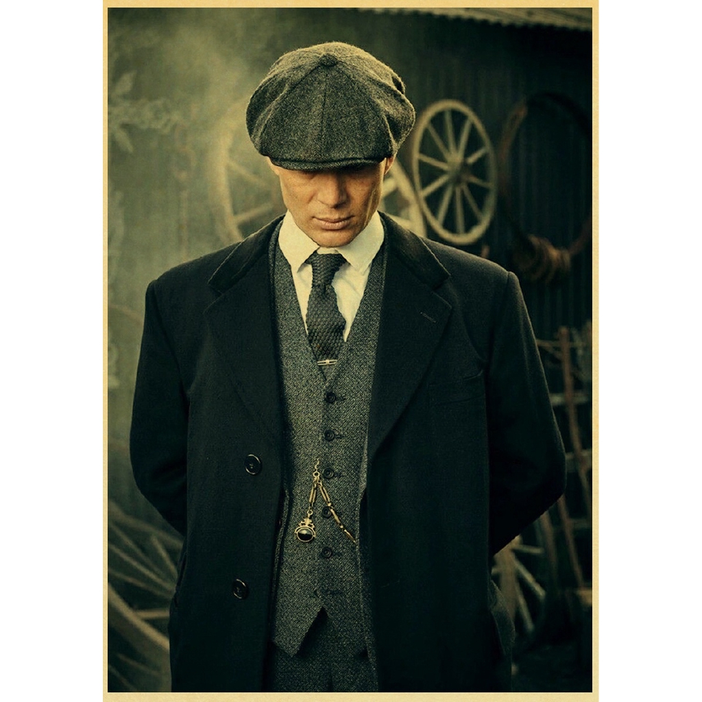 Poster Treo Tường Trang Trí In Hình Nhân Vật Phim Peaky Blinders Phong Cách Cổ Điển | BigBuy360 - bigbuy360.vn