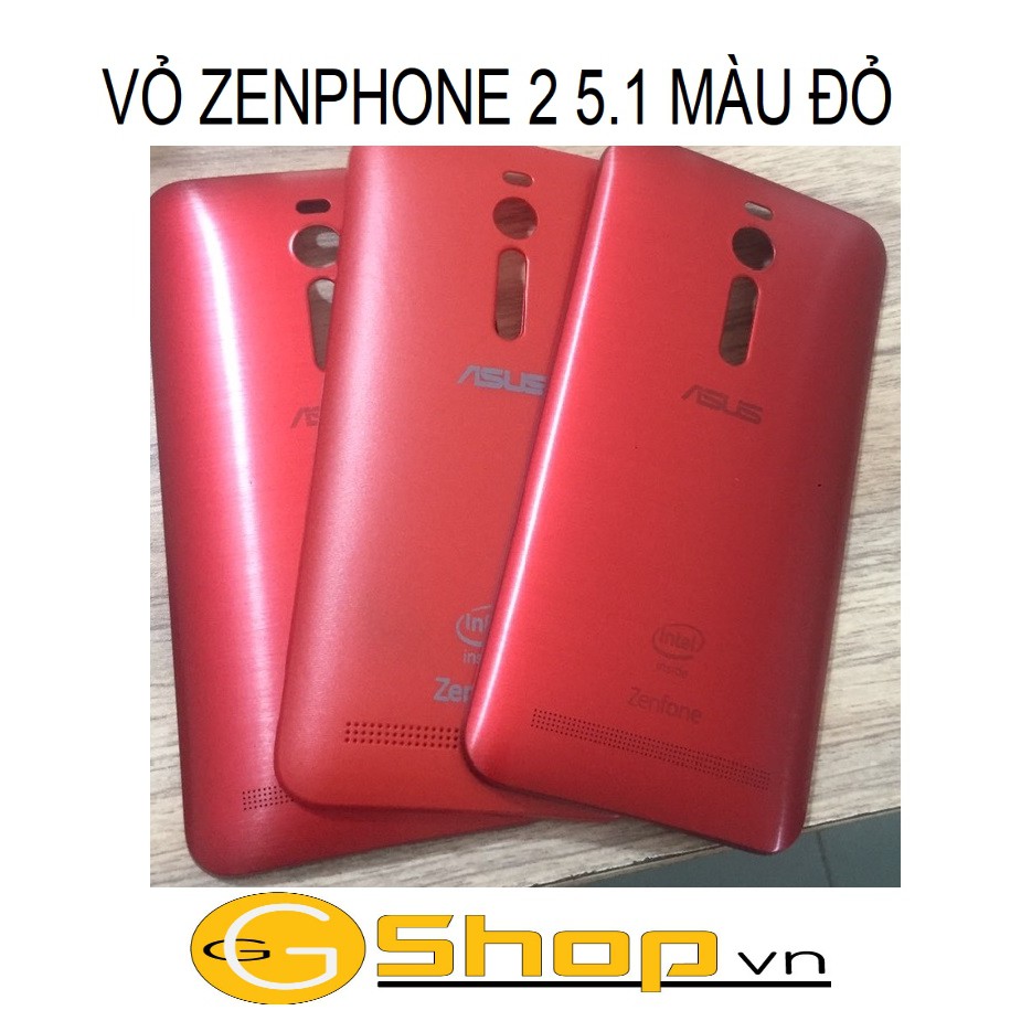 VỎ ZENPHONE 2 5.1 MÀU ĐỎ