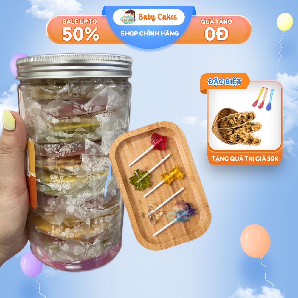 Kẹo Mút Vị Trái Cây Cho Bé BABYCAKES