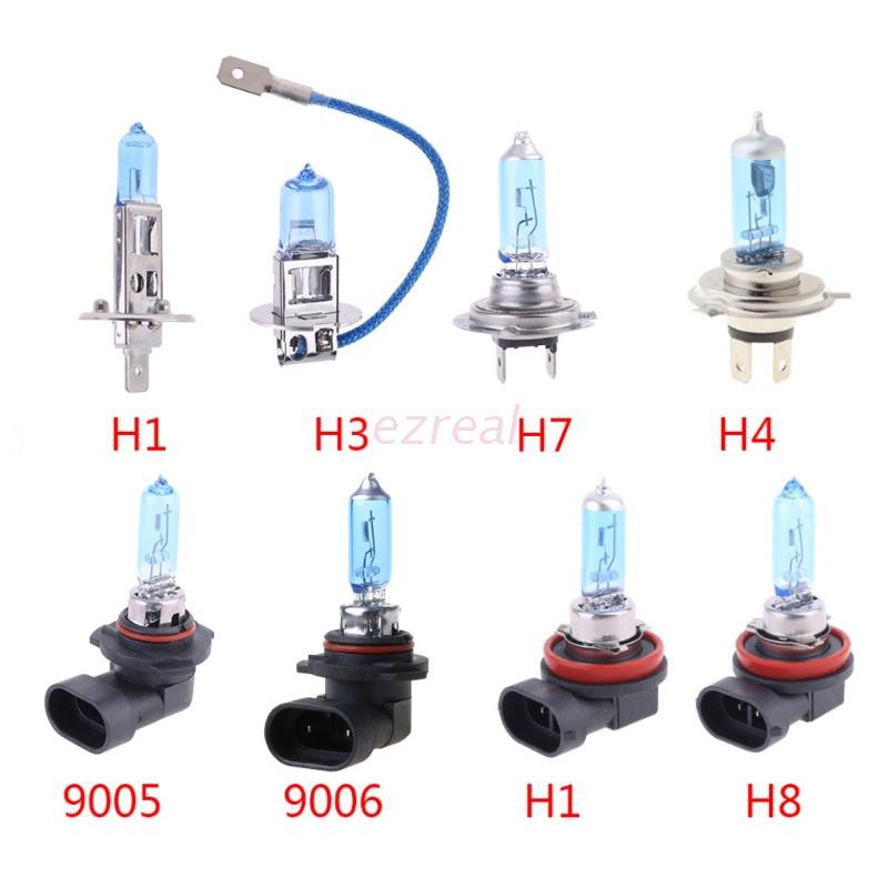 1 Bóng Đèn Pha Halogen H1 / H3 / H4 / H7 / H8 / H11 / 9005 / 9006 12v 55w 5000k Cho Xe Hơi