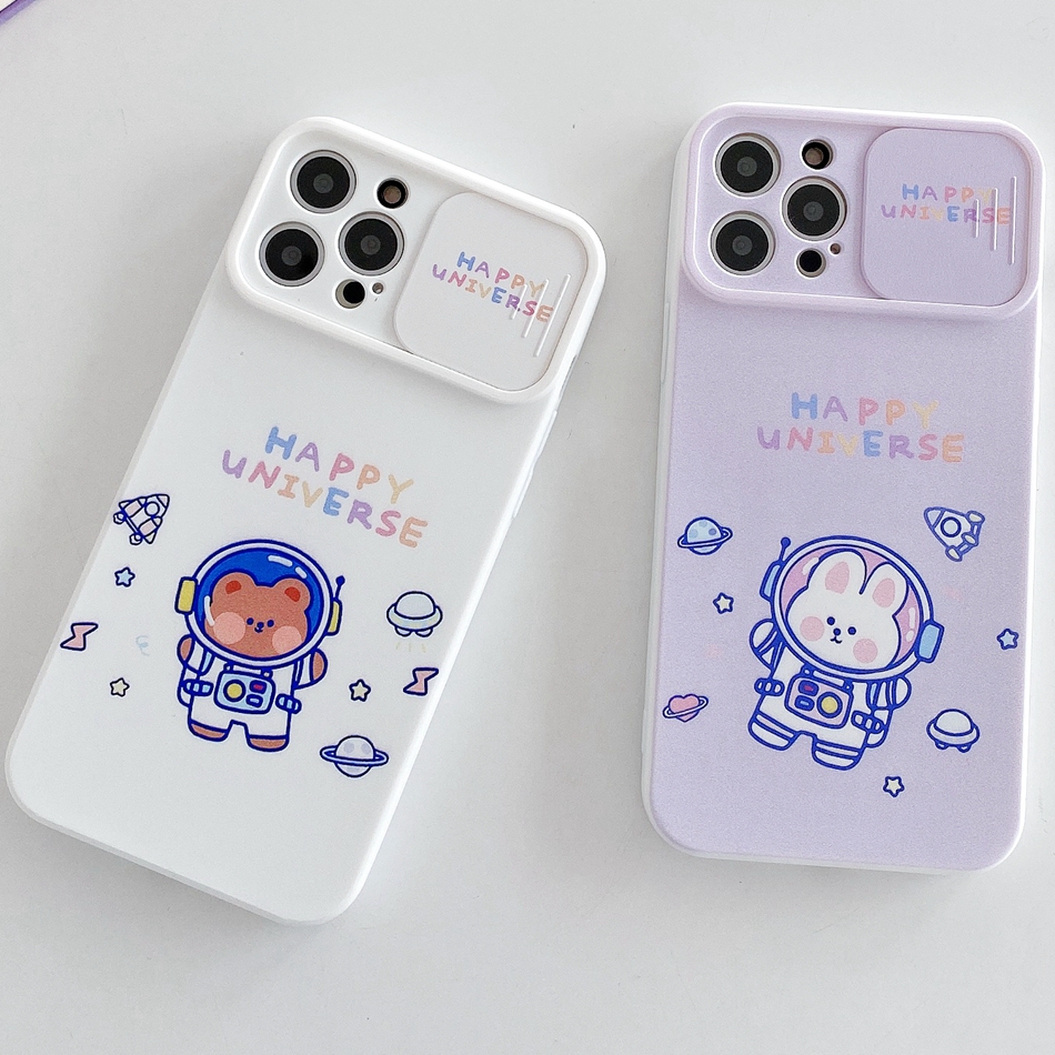 Ốp điện thoại silicon in vẽ hình chú gấu cho iPhone 12 11 Pro Max 7 8 Plus X XSMax 12pro 11pro Max XR 7+ 8+ 12mini