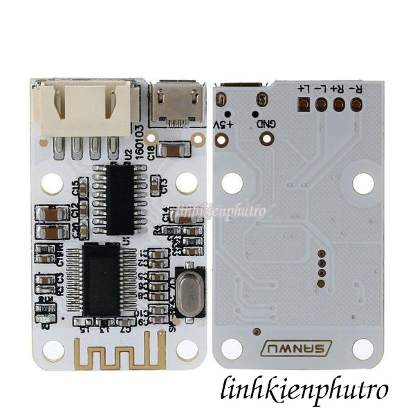 Mạch Khuếch Đại Âm Thanh Bluetooth 2*3W - SANWU