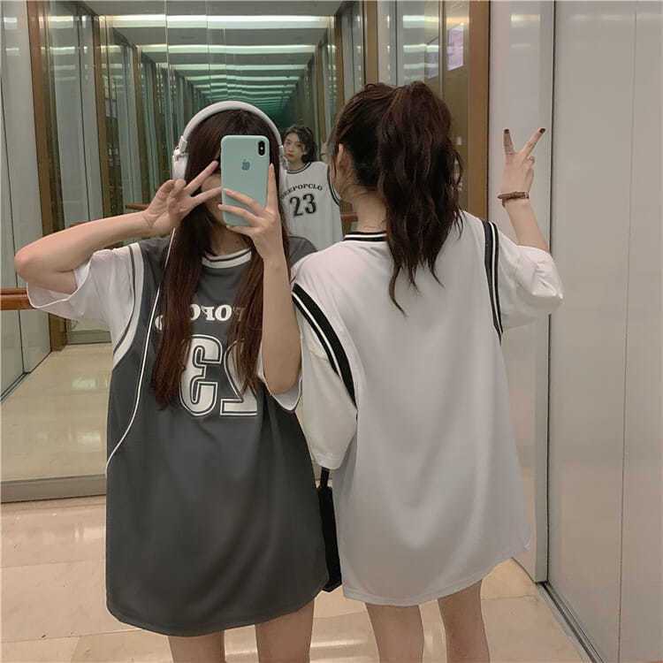 [FREESHIP TỪ 99K]  [HOT] Áo phông đôi số 23 phong cách Unisex cho cả nam và nữ chất cotton mát, mịn mã AP18