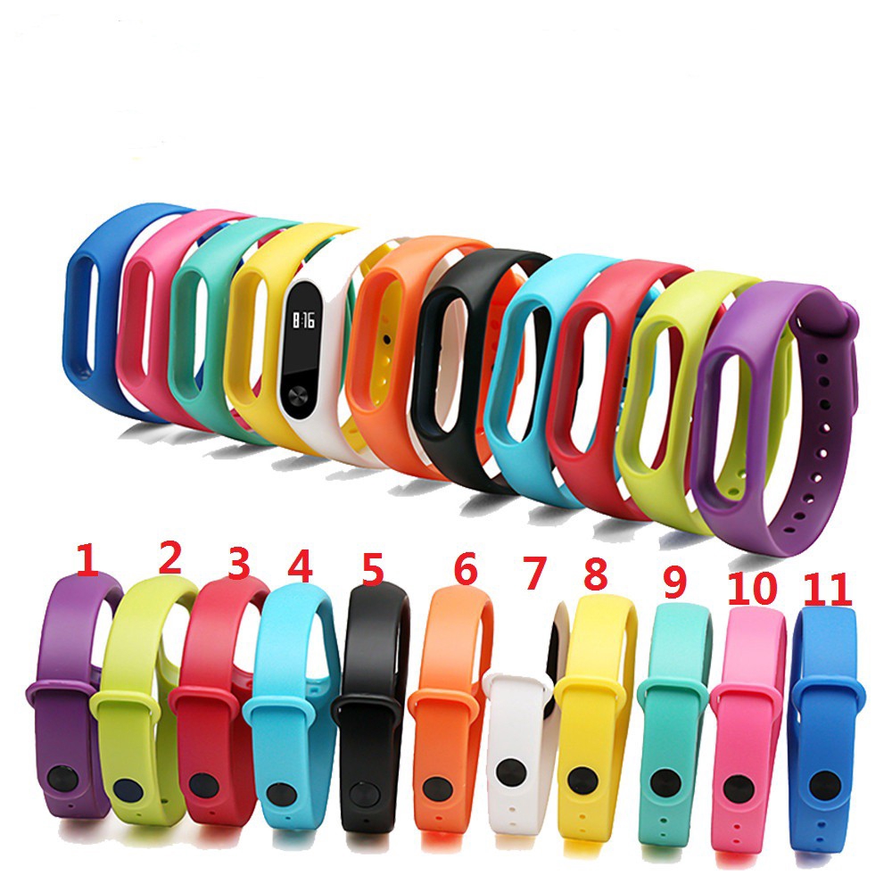 Xiaomi Mi Band 2 Wrist Strap Watchband Silicone Replacement Smart Bracelet Band