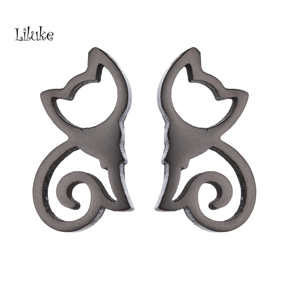 Đôi Khuyên Tai HìNh Chú MèO Dễ Thương ThờI Trang Cho Nữ