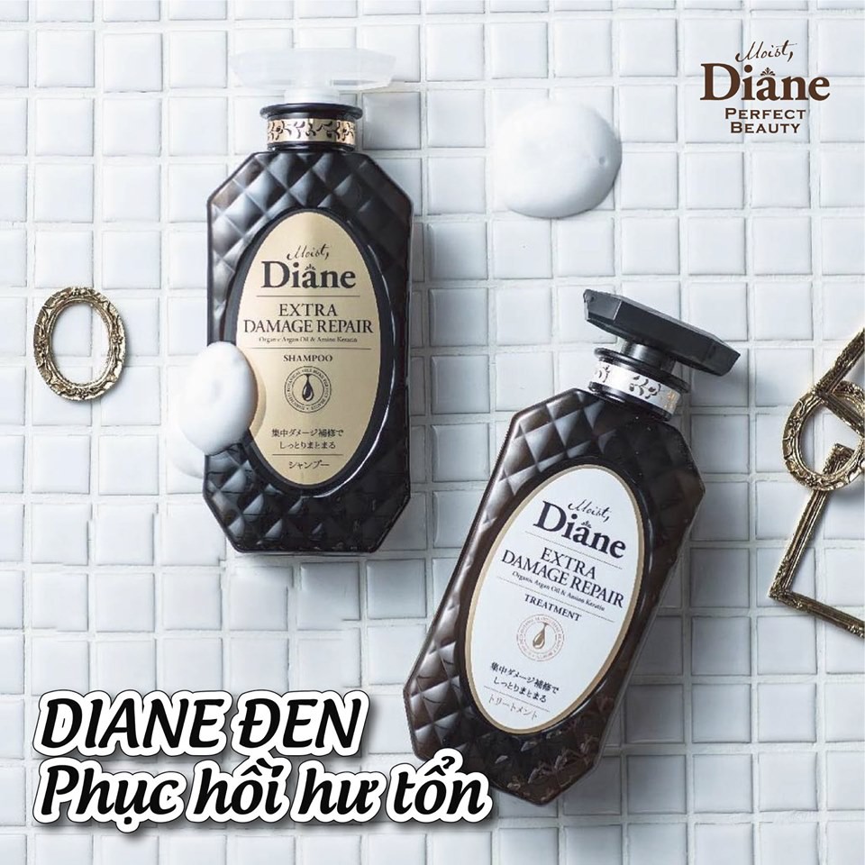 Cặp dầu gội xả Moist Diane cao cấp số 1 Nhật Bản