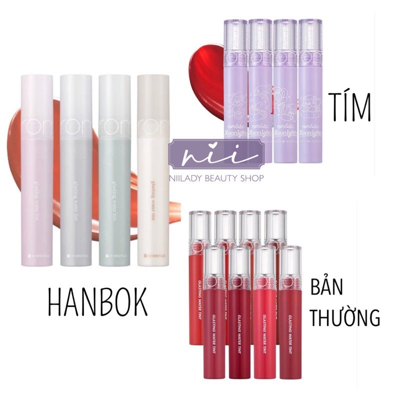 🌸Dangkimly 🌸  Son tint bóng Romand Glasting Water Tint | BigBuy360 - bigbuy360.vn