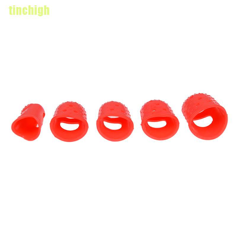 Set 5 Găng Tay Silicon Bảo Vệ Ngón Tay Khi Chơi Thể Thao