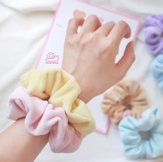Chun buộc tóc Scrunchie bông mềm