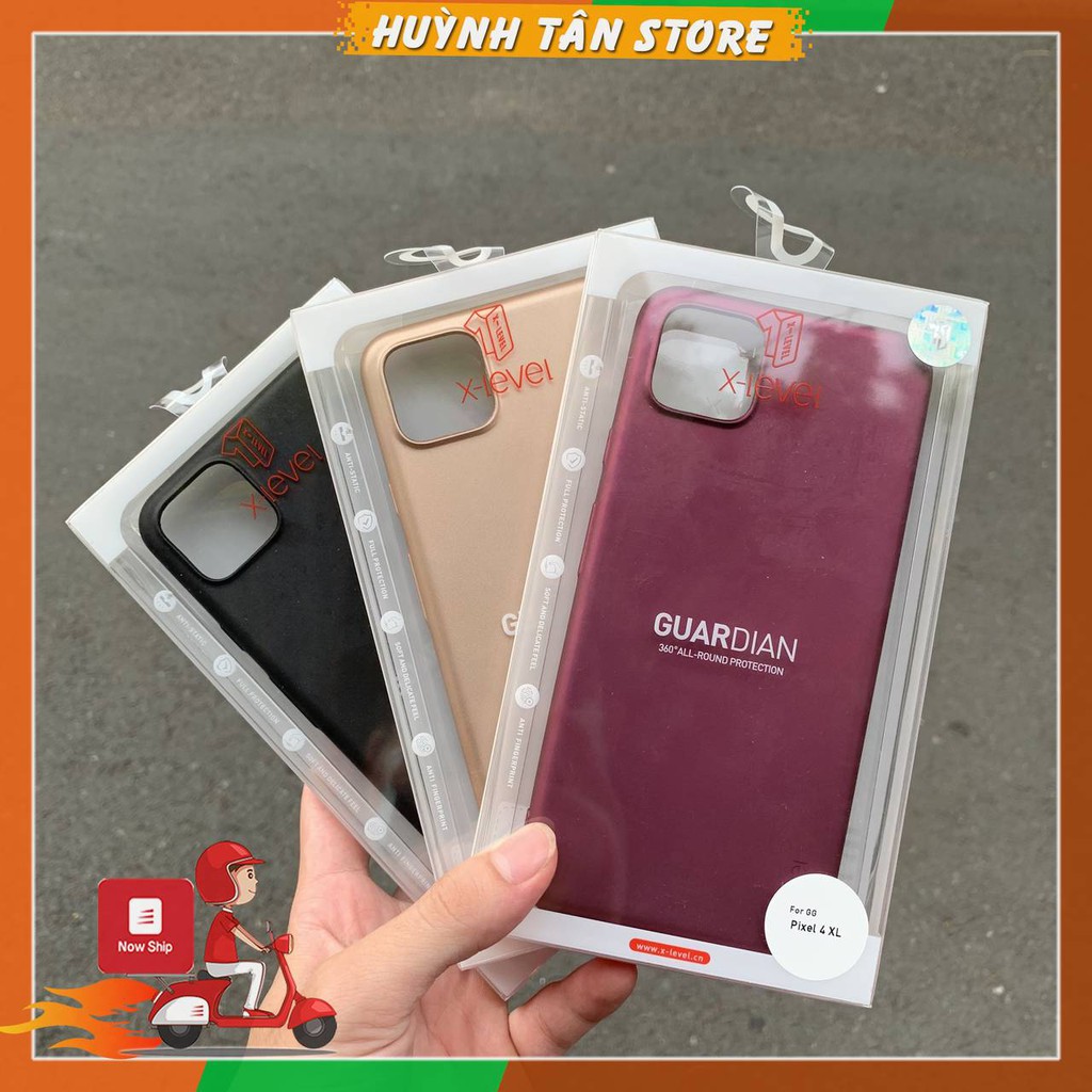Ốp lưng pixel 4 TPU màu dẻo siêu mỏng chính hãng x-level ôm sát thân máy bảo vệ camera phụ kiện huỳnh tân store