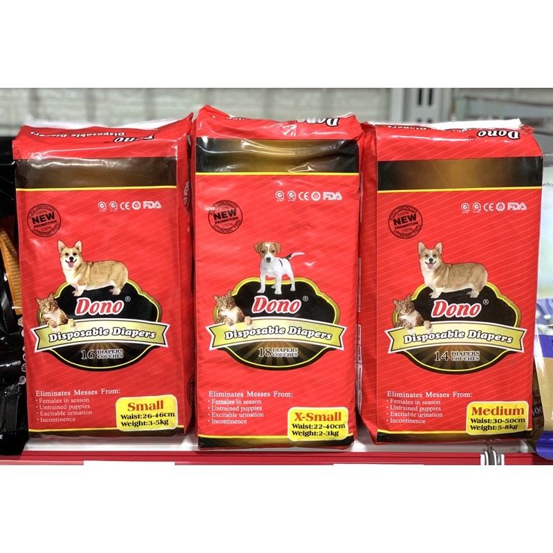 Bỉm cái dono cho chó mèo