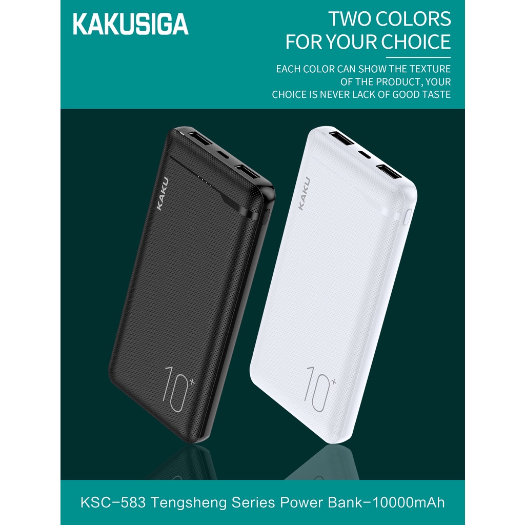 Sạc dự phòng chính hãng KAKU dung lượng 10.000mah mã KSC-583