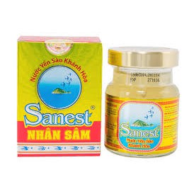 Combo 10 lọ Nhân sâm Yến sào Sanest Khánh Hòa *70ml