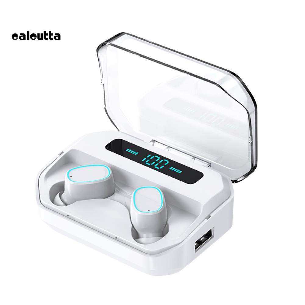Tai Nghe Nhét Tai M8 Kết Nối Bluetooth 5.0 Hiển Thị Màn Hình Kỹ Thuật Số