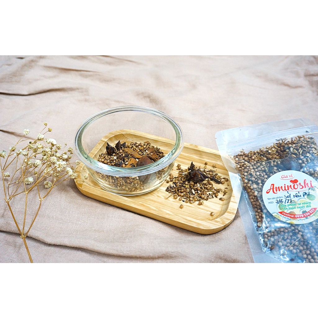 GIA VỊ PHỞ BÒ HÀ NỘI THƠM NGON CHUẨN VỊ - DẠNG BỘT THẢO MỘC