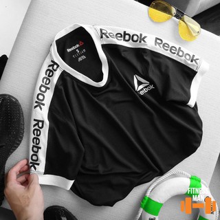 Áo Thun Lỗ Kim Reebok Thể Thao Màu Đen