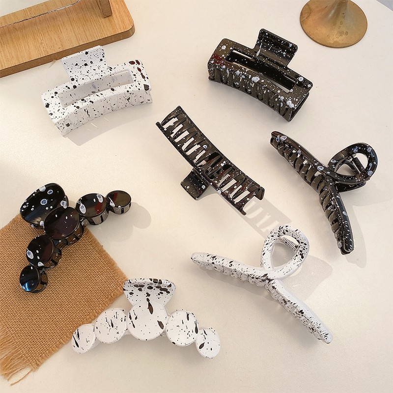 Kẹp Gắp Tóc Cỡ Lớn Kiểu Hàn Quốc