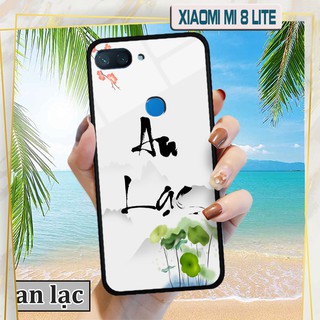 Ốp lưng  Xiaomi Mi 8 Lite-in chữ thư pháp