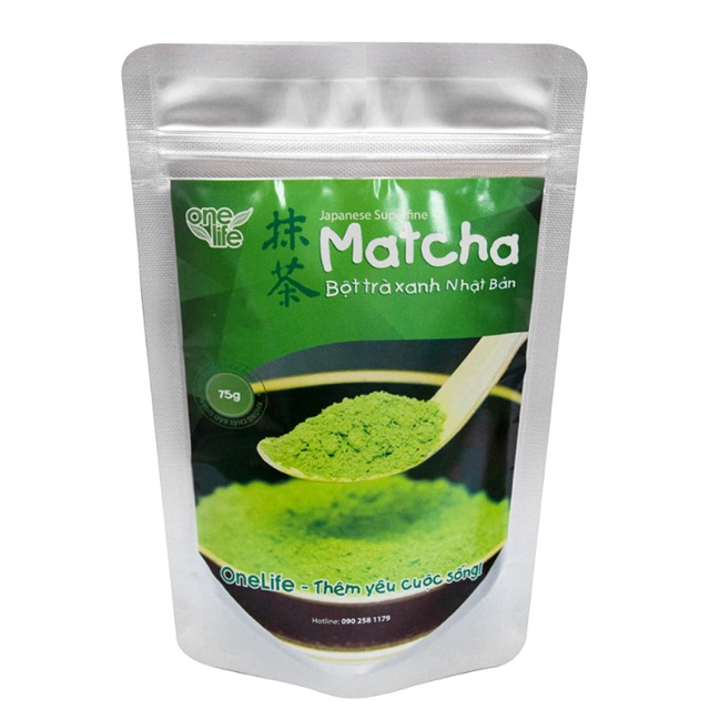 Bột Trà Xanh Matcha OneLife (75g)