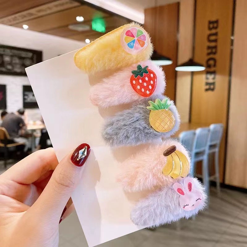 Set 5 Kẹp Tóc Xinh Xắn Dành Cho Bé Gái