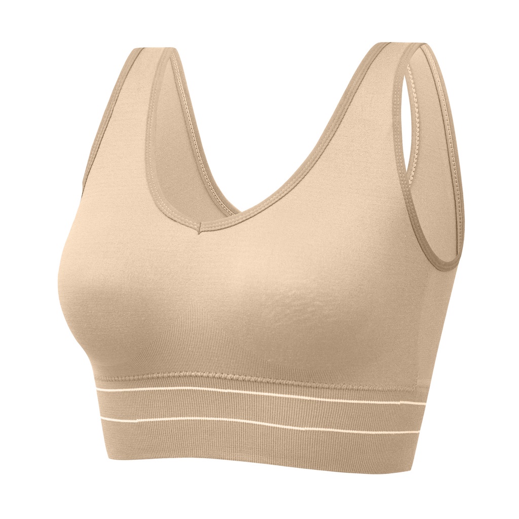 Áo ngực thể thao tập yoga Topbody màu trơn-AOYOG03