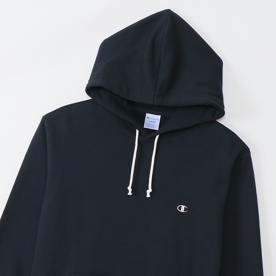 Áo Hoodies Nam Champion JP Hooded Sweatshirt Màu Navy CMPC3T101NVY